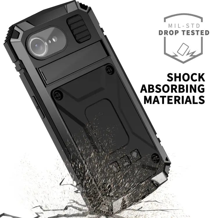R-JUST Life Waterproof Dustproof Shockproof Phone Case For iPhone 16e For iPhone 16 Pro Max For iPhone 16 Pro
