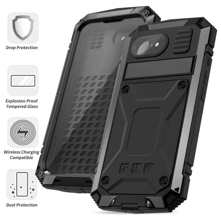 R-JUST Life Waterproof Dustproof Shockproof Phone Case For iPhone 16e For iPhone 16 Pro Max For iPhone 16 Pro