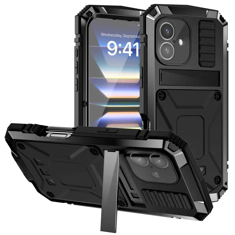 R-JUST Life Waterproof Dustproof Shockproof Phone Case For iPhone 16e For iPhone 16 Pro Max For iPhone 16 Pro