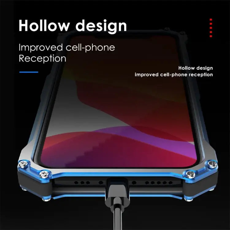 R-JUST Shockproof Dustproof Armor Metal Protective Case For iPhone 11 Pro For iPhone 11 For iPhone 11 Pro Max
