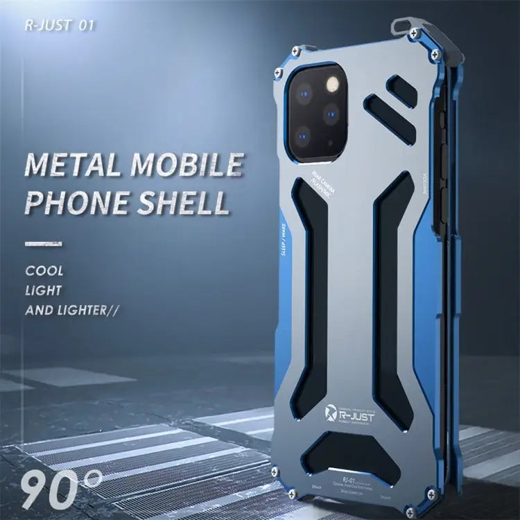 R-JUST Shockproof Dustproof Armor Metal Protective Case For iPhone 11 Pro For iPhone 11 For iPhone 11 Pro Max