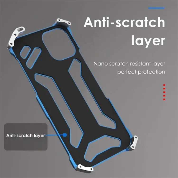 R-JUST Shockproof Dustproof Armor Metal Protective Case For iPhone 11 Pro For iPhone 11 For iPhone 11 Pro Max