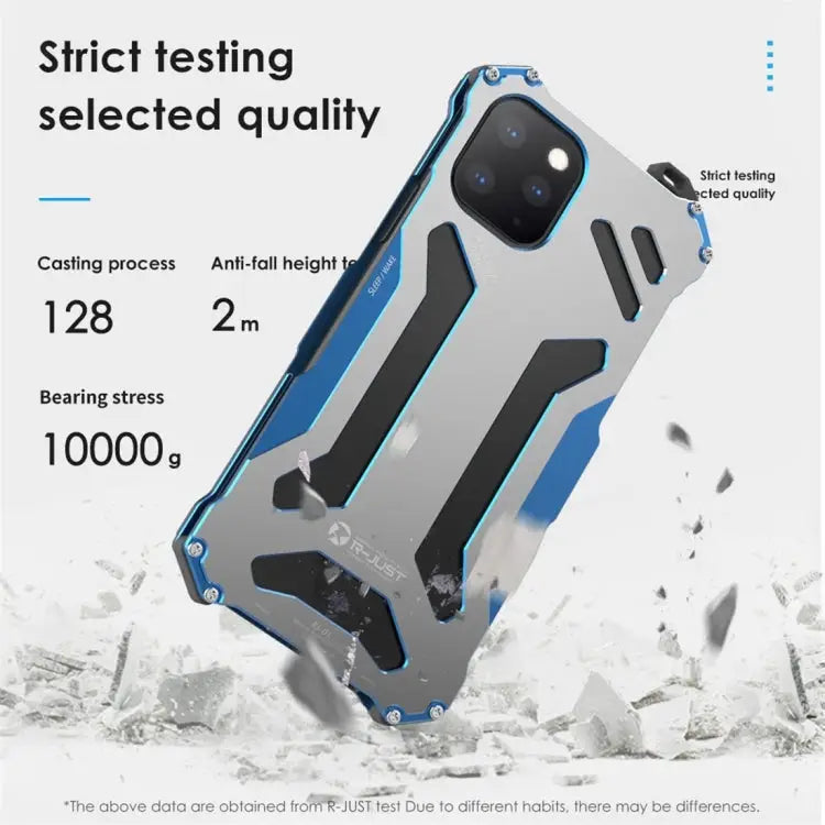 R-JUST Shockproof Dustproof Armor Metal Protective Case For iPhone 11 Pro For iPhone 11 For iPhone 11 Pro Max