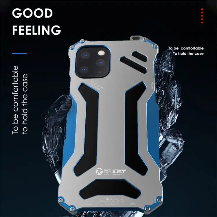 R-JUST Shockproof Dustproof Armor Metal Protective Case For iPhone 11 Pro For iPhone 11 For iPhone 11 Pro Max