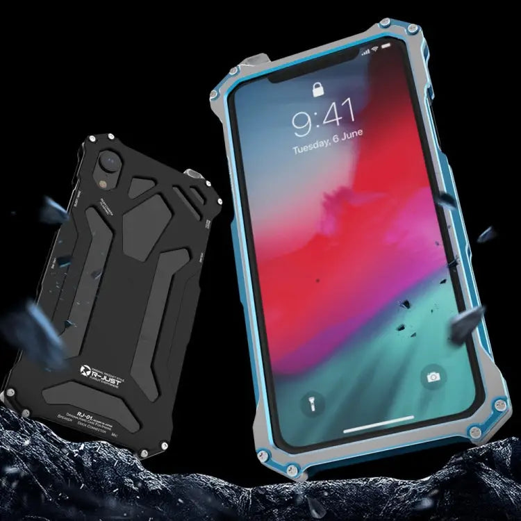 R-JUST Shockproof Dustproof Armor Metal Protective Case For Samsung Galaxy S10 5G For Samsung Galaxy S20+ 5G