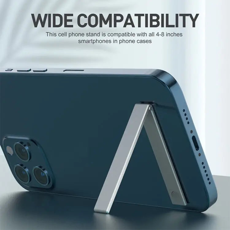 R-JUST SJ07 Linear Shape Magnetic Folding Portable Aluminum Alloy Mobile Phone Holder SJ07 - SJ07