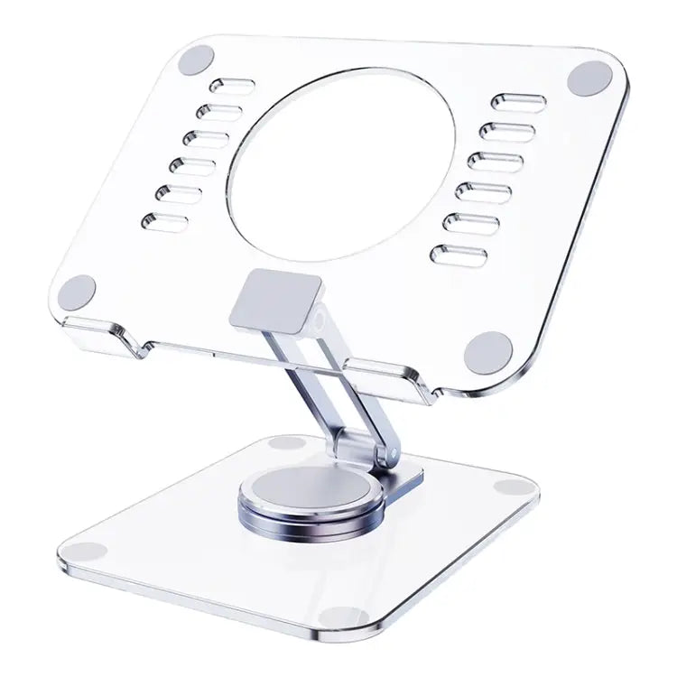 R-JUST T632 Acrylic 360 Degree Rotating Desktop Tablet Stand T632 Tablet Stand - T632 Tablet Stand