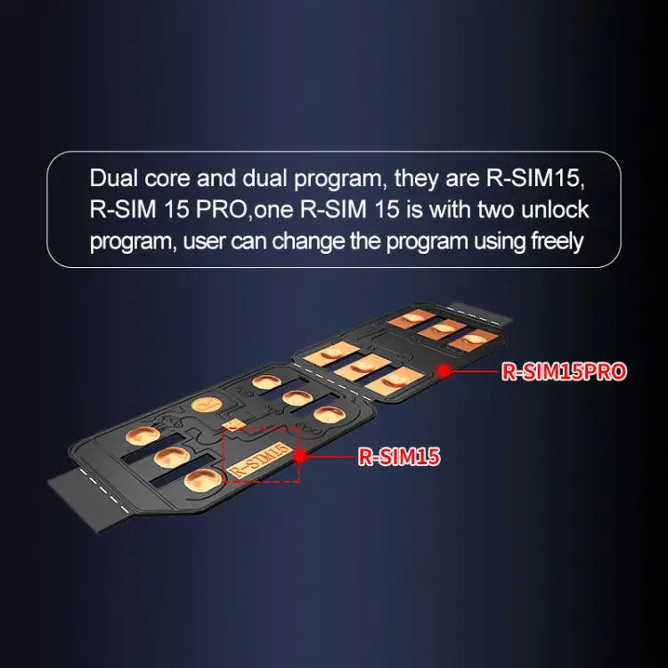 R-SIM 15 Dual CPU Aegis Cloud Upgraded Version iOS 13 System Universal Unlocking Card for iPhone 11 Pro Max iPhone 11