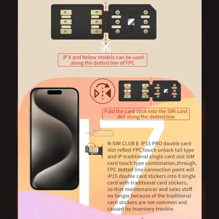 R-SIM CLUB 2 Unlock Card For IOS18 System iPhone Series R-SIM CLUB 2 - R-SIM CLUB 2 - Apple Accessories