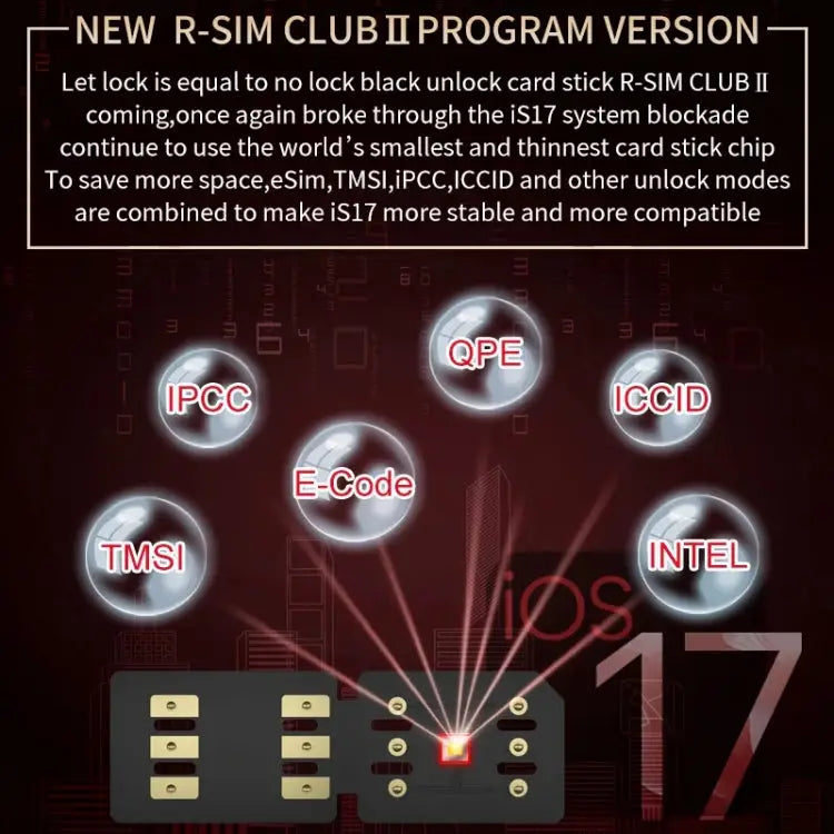R-SIM CLUB 2 Unlock Card For IOS18 System iPhone Series R-SIM CLUB 2 - R-SIM CLUB 2 - Apple Accessories
