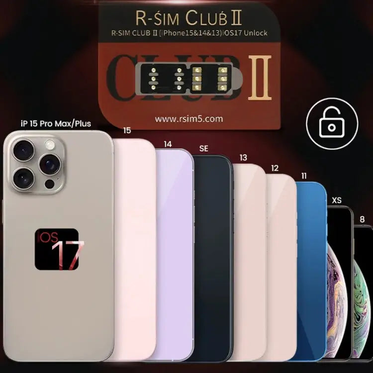 R-SIM CLUB 2 Unlock Card For IOS18 System iPhone Series R-SIM CLUB 2 - R-SIM CLUB 2 - Apple Accessories