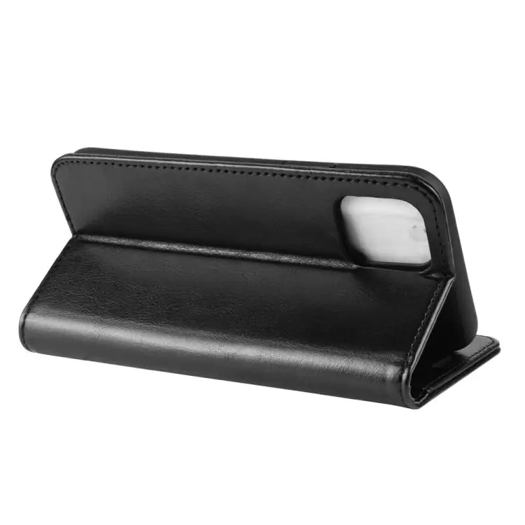 R64 Texture Single Fold Horizontal Flip Leather Case for iPhone XI MAX with Holder & Card Slots & Wallet - Apple