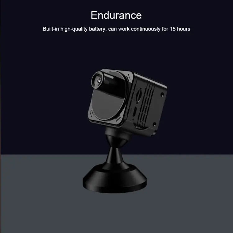 R89 Full HD 1080P WiFi Mini DV Recorder Camera Support Monitor Detection & Night Vision & Loop Recording & TF Card R89