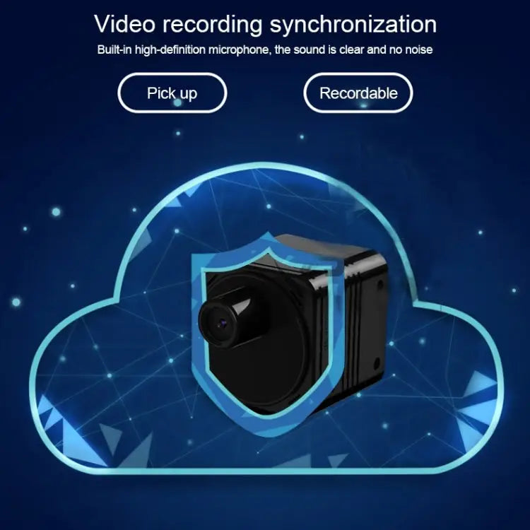 R89 Full HD 1080P WiFi Mini DV Recorder Camera Support Monitor Detection & Night Vision & Loop Recording & TF Card R89
