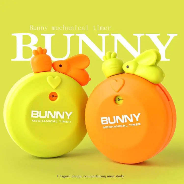 Rabbit 60 Minutes Mechanical Kitchen Cooking Count Down Alarm Timer Home Decorating Gadget Random Color Delivery RB277
