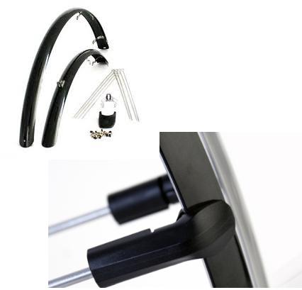 FA0702C Spatbord set 46/28 zwart Rapido