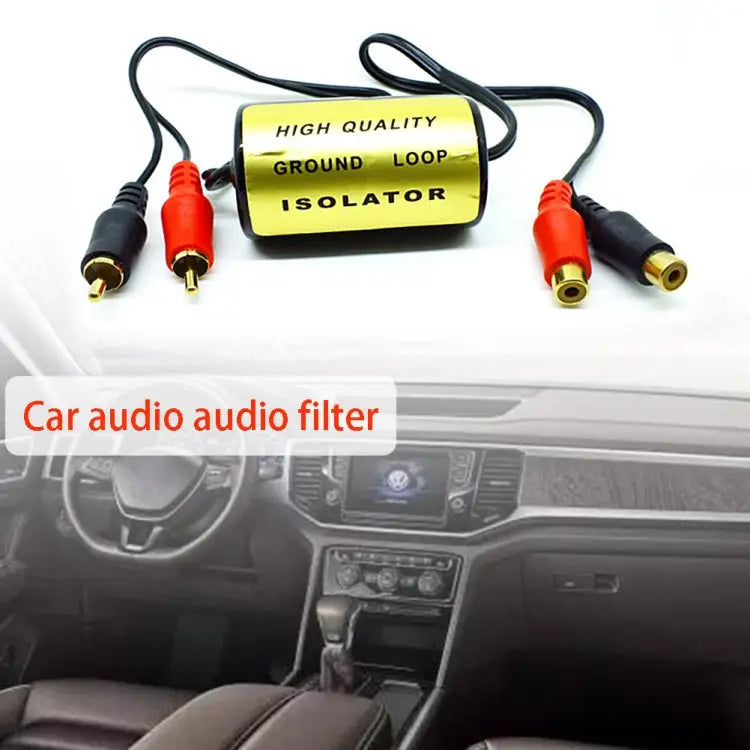 RCA Audio Filter Eliminates Audio-Sounding Noise Lifting Sound Car Audio Filters RCA Audio Filter - RCA Audio Filter