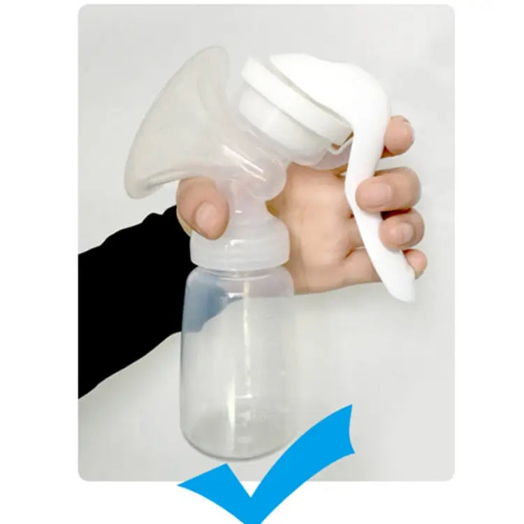 REAL BUBEE Maternity Products PP Manual Suckling Breast Milk Pump for Mama Manual Breast Pump - Manual Breast Pump