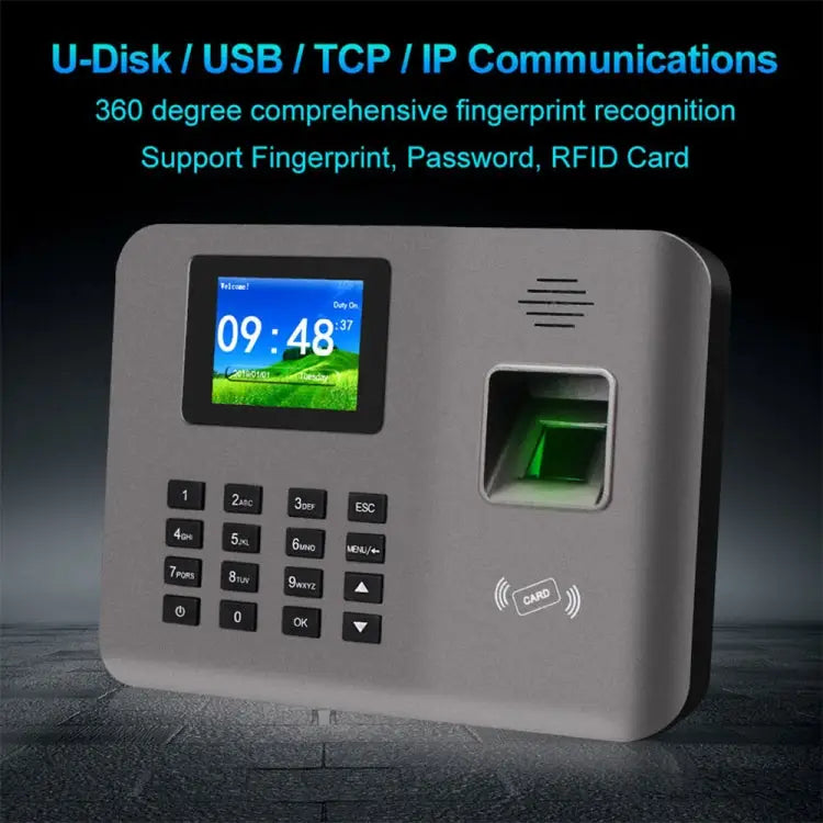 Realand AL325 Fingerprint Time Attendance with 2.4 inch Color Screen & ID Card Function & WiFi AL325 - AL325