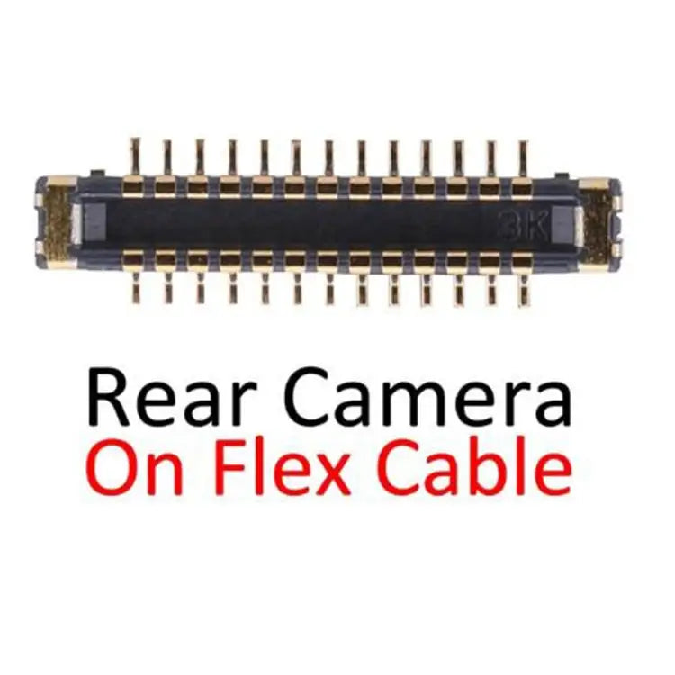Rear Back Camera FPC Connector On Flex Cable for iPhone X For iPhone X - For iPhone X