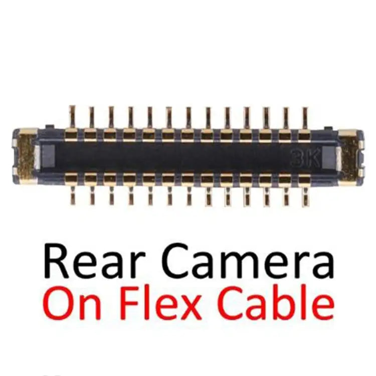 Rear Back Camera FPC Connector On Flex Cable for iPhone XS Max For iPhone XS Max - For iPhone XS Max