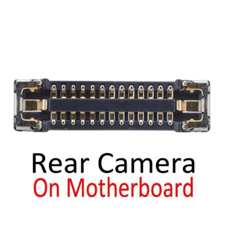 Rear Back Camera FPC Connector On Motherboard for iPhone X For iPhone X - For iPhone X