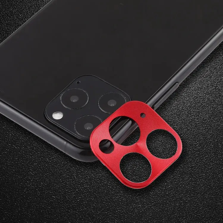 Rear Camera Lens Protective Lens Film Cardboard Style For iPhone 11 Pro For iPhone 11 Pro Max - For iPhone 11 Pro / Red