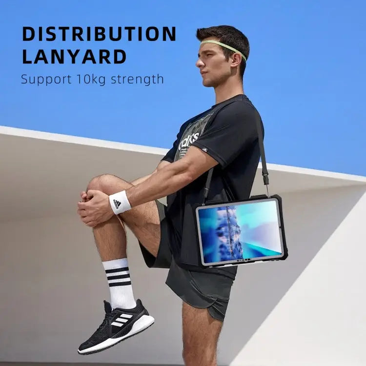 RedPepper IP68 Waterproof PC + TPU Case with Lanyard & Swivel Bracket For iPad Pro 11 2024 - For iPad Pro 11 2024