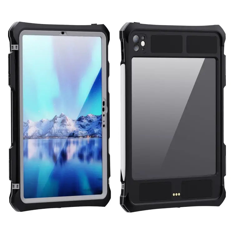 RedPepper IP68 Waterproof PC + TPU Case with Lanyard & Swivel Bracket For iPad Pro 11 2024 - For iPad Pro 11 2024