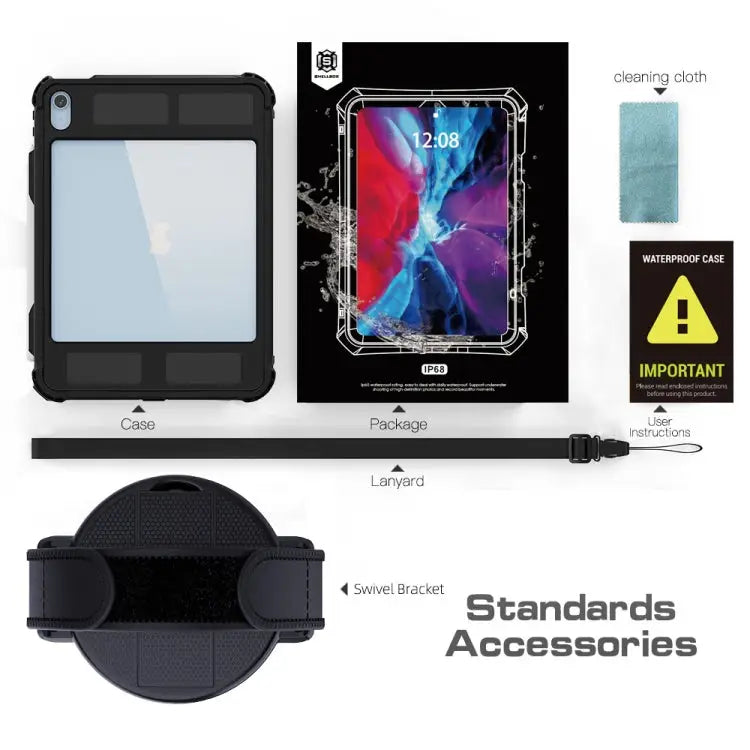 RedPepper Shockproof Dustproof Waterproof Tablet Case For iPad 10th Gen 10.9 2022 - For iPad 10th Gen 10.9 2022 - Apple