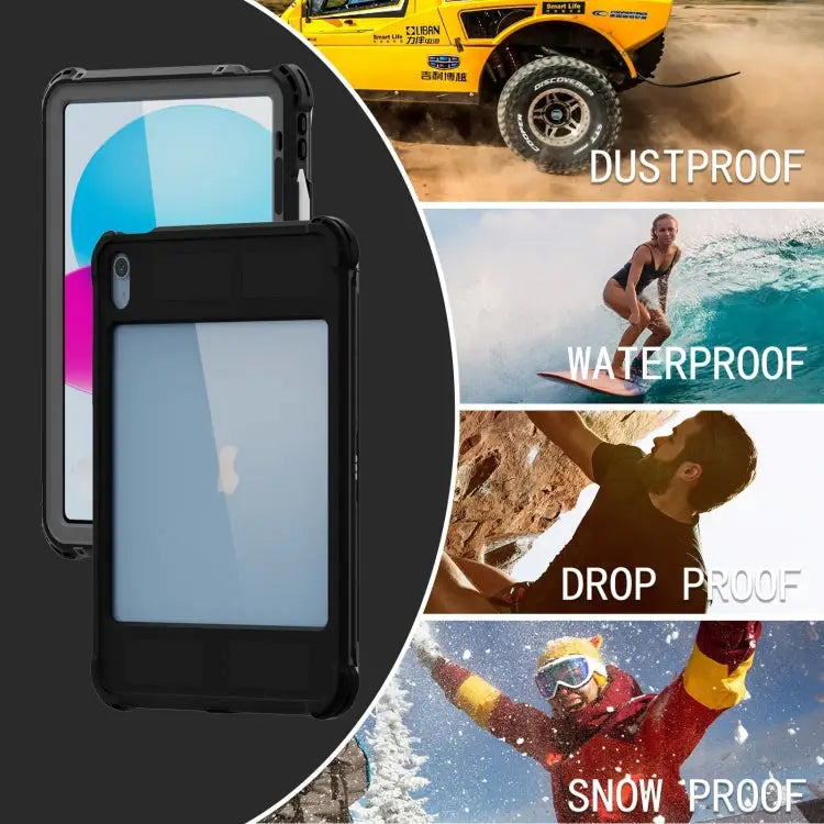 RedPepper Shockproof Dustproof Waterproof Tablet Case For iPad 10th Gen 10.9 2022 - For iPad 10th Gen 10.9 2022 - Apple