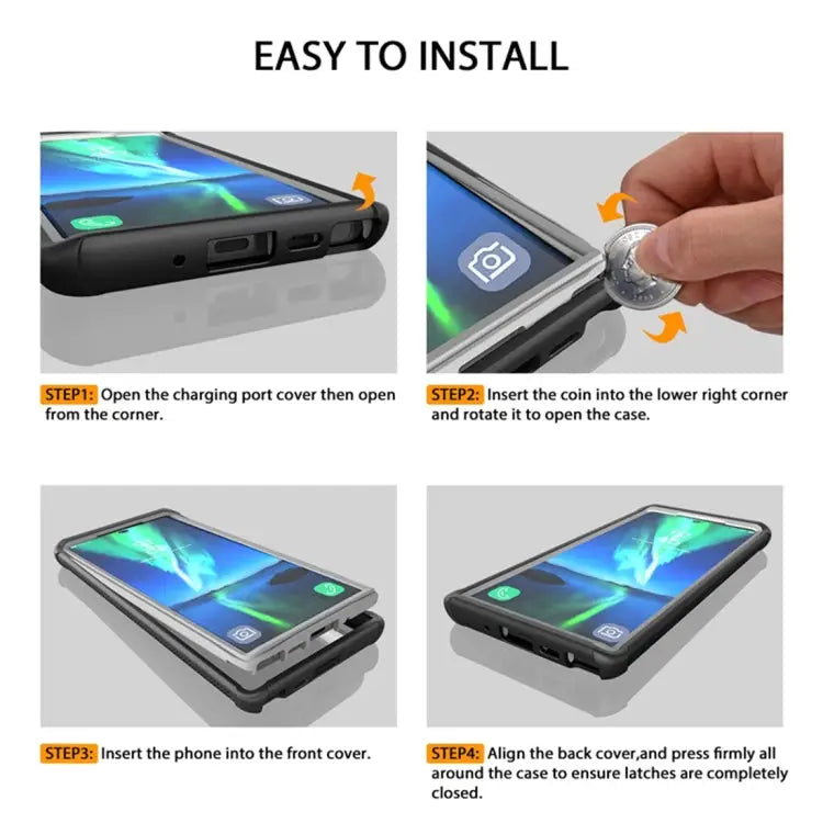 RedPepper Shockproof Scratchproof Dust-proof PC + TPU Protective Case For Galaxy Note 10+ For Galaxy Note 10 For iPhone