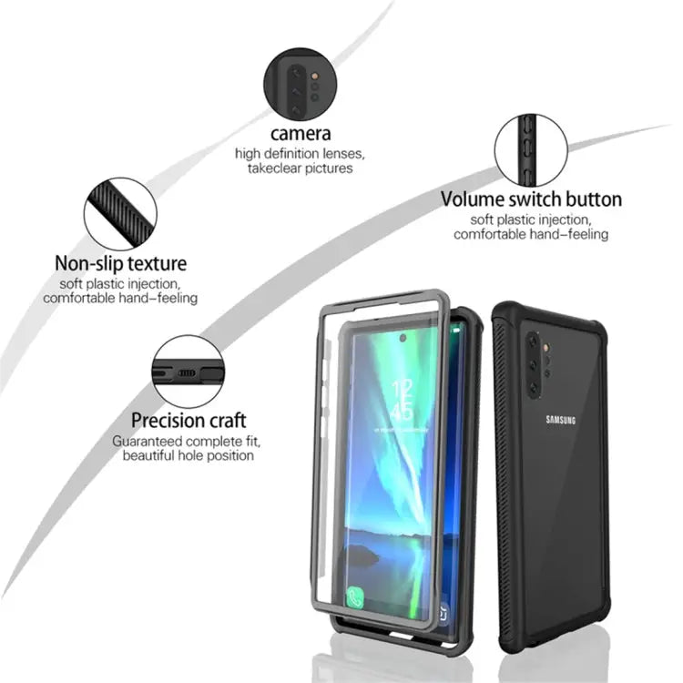 RedPepper Shockproof Scratchproof Dust-proof PC + TPU Protective Case For Galaxy Note 10+ For Galaxy Note 10 For iPhone