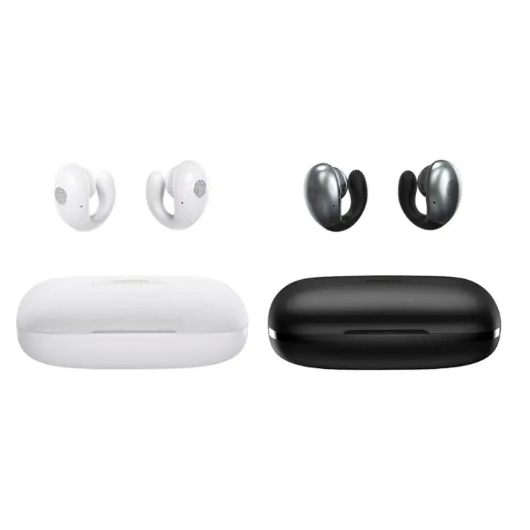 Remax Proda TWS-17 Bluetooth 5.0 Ear Clip Style True Wireless Stereo Bluetooth Earphone - White - Apple Accessories