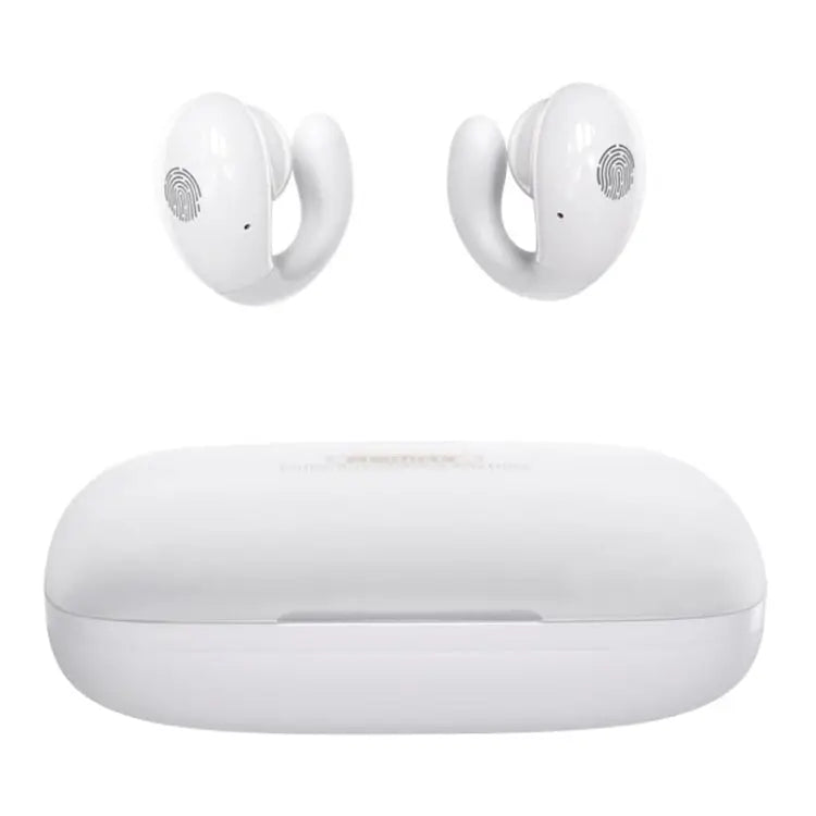 Remax Proda TWS-17 Bluetooth 5.0 Ear Clip Style True Wireless Stereo Bluetooth Earphone - White - Apple Accessories