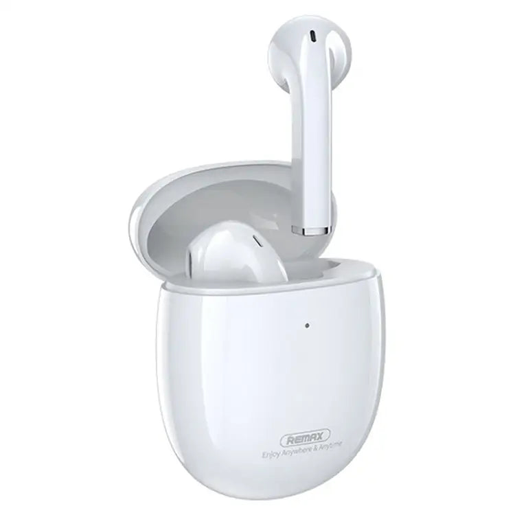 Remax Proda TWS-23 Bluetooth 5.0 Magnetic True Wireless Stereo Bluetooth Earphone - White - Apple Accessories