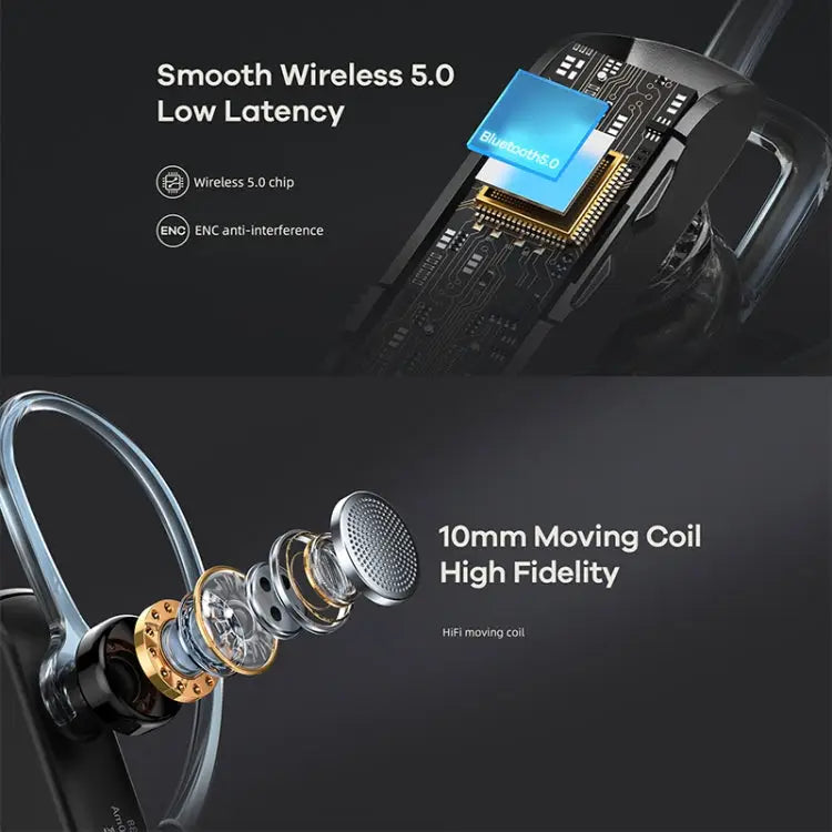 Remax RB-T38 Bluetooth 5.0 Wireless Metal Noise Reduction Bluetooth Earphone - Apple Accessories