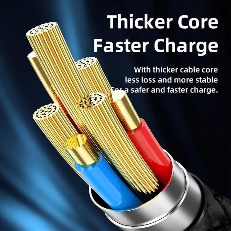 REMAX RC-128i 20W Type-C / USB-C to 8 Pin Intelligent Digital Display Zinc Alloy Braided Charging Data Cable Length: