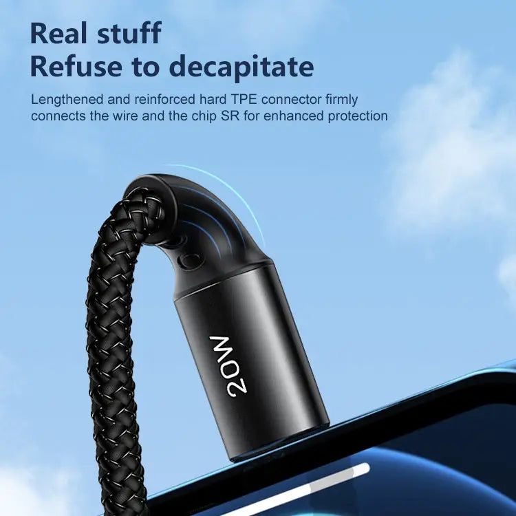 REMAX RC-140i Thor Series PD 20W USB-C / Type-C to 8 Pin Portable Lanyard Data Cable Cable Length: 1.2m - USB-C