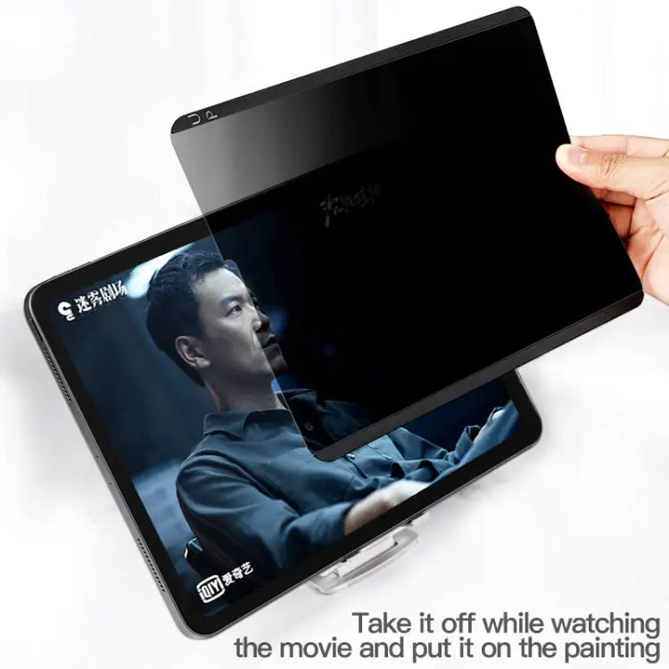 Removable Magnetic Privacy Screen Film For iPad 10.2 / iPad Air 2019 10.5 / Pro 10.5 For iPad mini 6 For iPad Pro 11