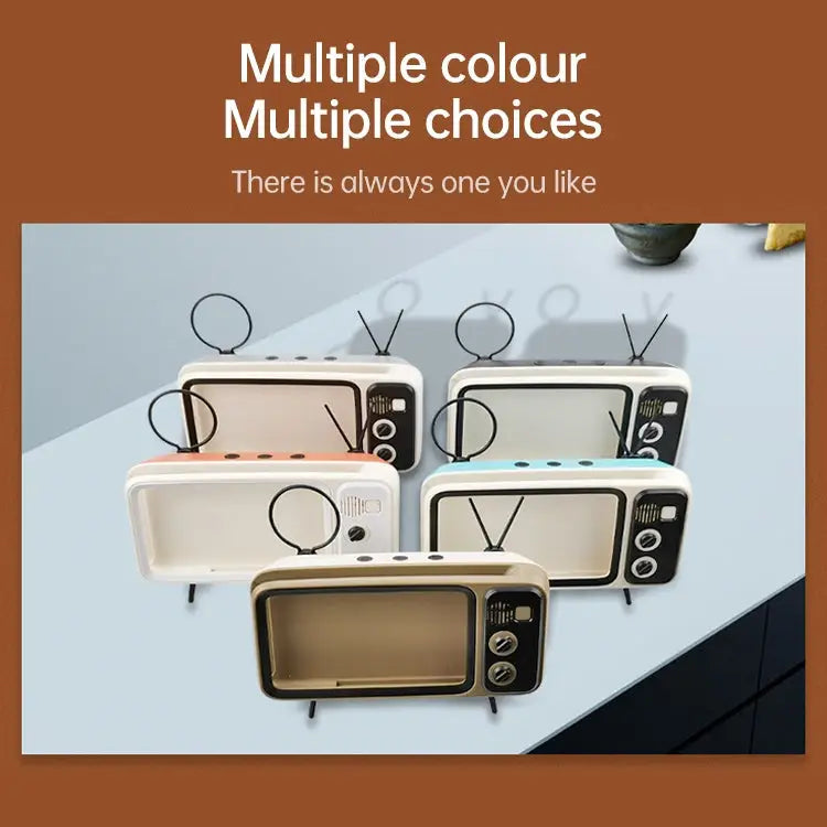 Retro Desktop Lazy Live TV Phone Holder for 4.7~6.2 inch Display Mobile Phone Only Holder