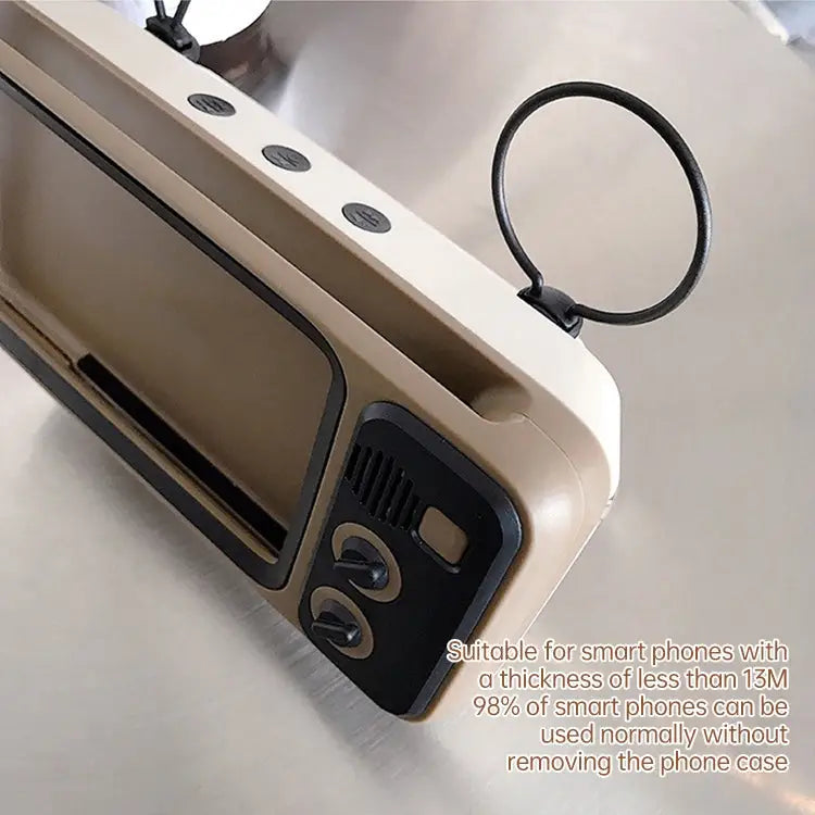 Retro Desktop Lazy Live TV Phone Holder for 4.7~6.2 inch Display Mobile Phone Only Holder