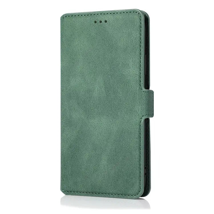 Retro Magnetic Closing Clasp Horizontal Flip Leather Case with Holder & Card Slots & Photo Frame & Wallet For iPhone XR