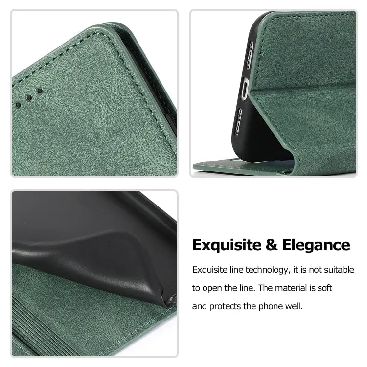Retro Magnetic Closing Clasp Horizontal Flip Leather Case with Holder & Card Slots & Photo Frame & Wallet For iPhone 11
