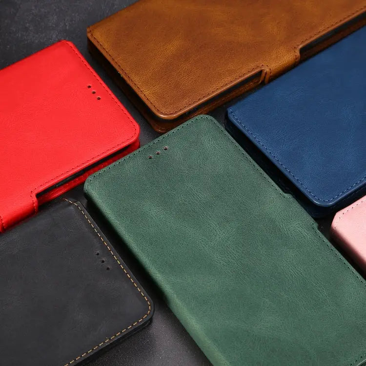 Retro Magnetic Closing Clasp Horizontal Flip Leather Case with Holder & Card Slots & Photo Frame & Wallet For iPhone XR