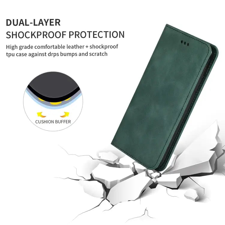 Retro Skin Feel Business Magnetic Horizontal Flip Leather Case for iPhone 8 Plus / 7 Plus For iPhone 8 Plus - Apple