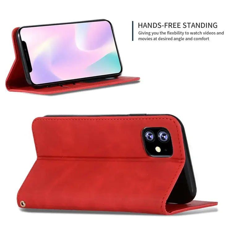 Retro Skin Feel Business Magnetic Horizontal Flip Leather Case for iPhone XIR 2019 For iPhone 11 - Apple Accessories