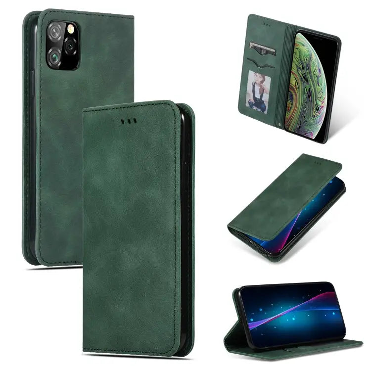 Retro Skin Feel Business Magnetic Horizontal Flip Leather Case for iPhone XI 2019 For iPhone 11 Pro - For iPhone 11 Pro