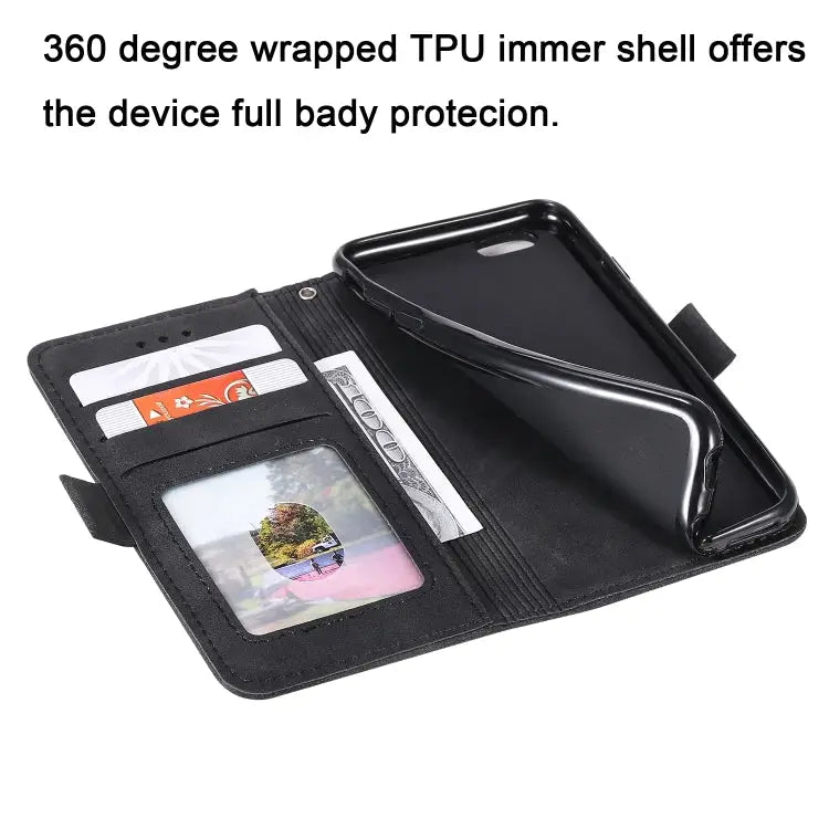 Retro Splicing Horizontal Flip Leather Case with Card Slots & Holder & Wallet For Vivo V17 / V19 For Huawei P30 Lite