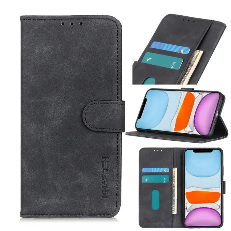 Retro Texture PU + TPU Horizontal Flip Leather Case with Holder & Card Slots & Wallet For iPhone 11 Pro For iPhone 11